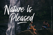Sunder Outh Brush Font, a Script Font by Indotitas (Thumbnail 7 of 8)
