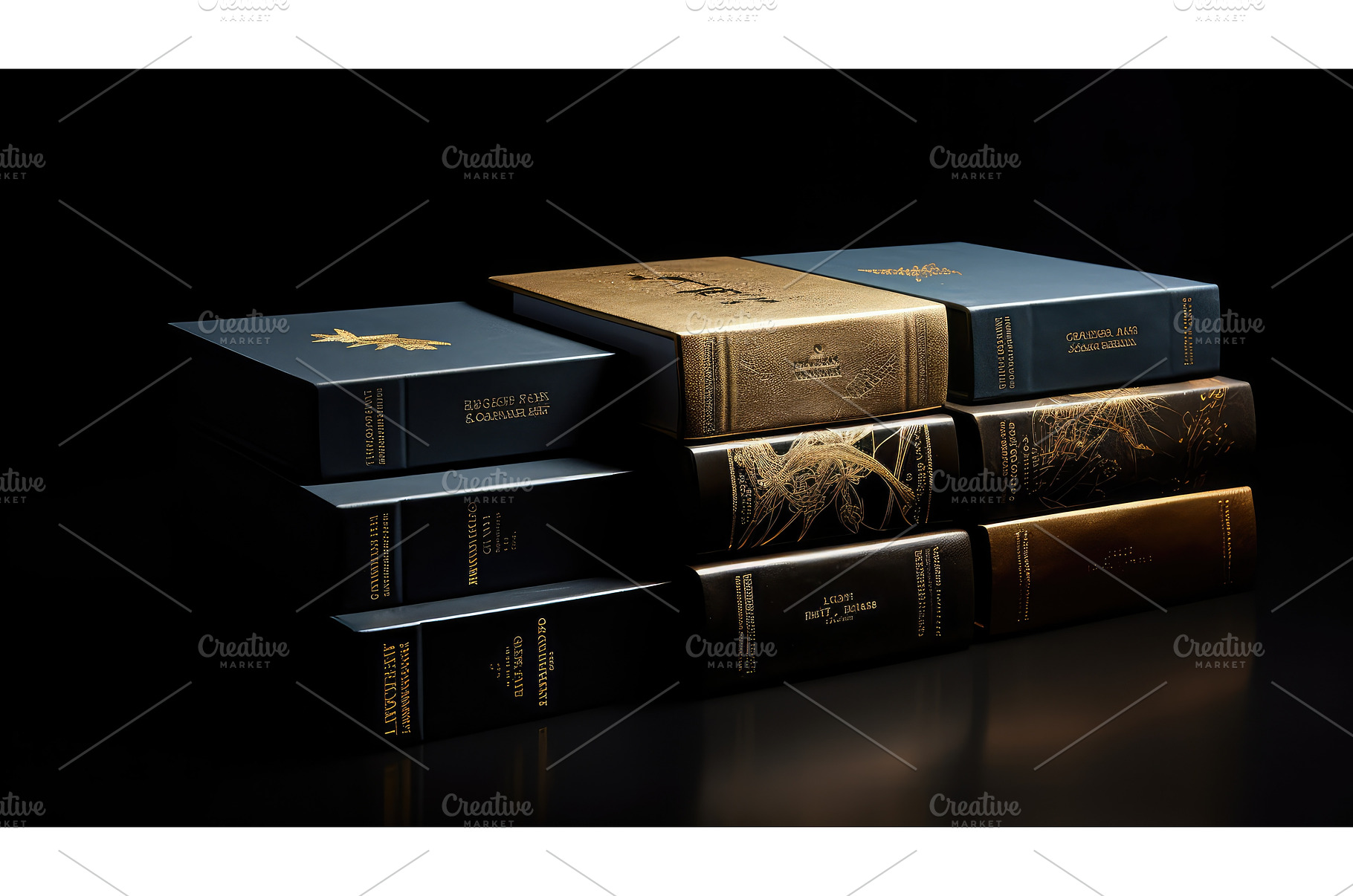 limited book box set ai generated, an Arts & Entertainment Photo by pikepicture