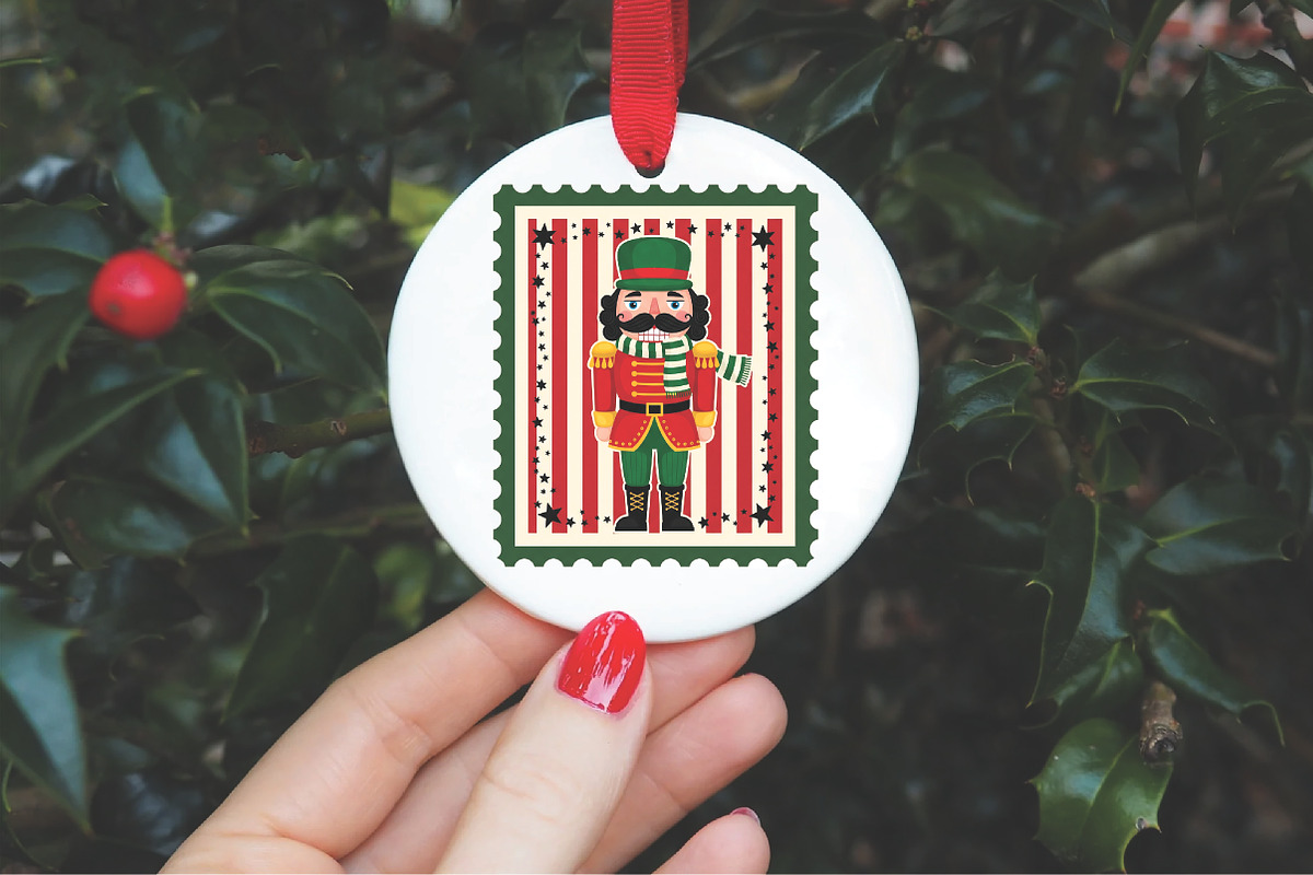 Christmas Coquette Nutcracker Stamps, an Illustration by Libby Wishes (Photo 4 of 5)
