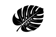 Monstera Leaf Silhouette Bundle, an Illustration by yasushie (Thumbnail 21 of 31)