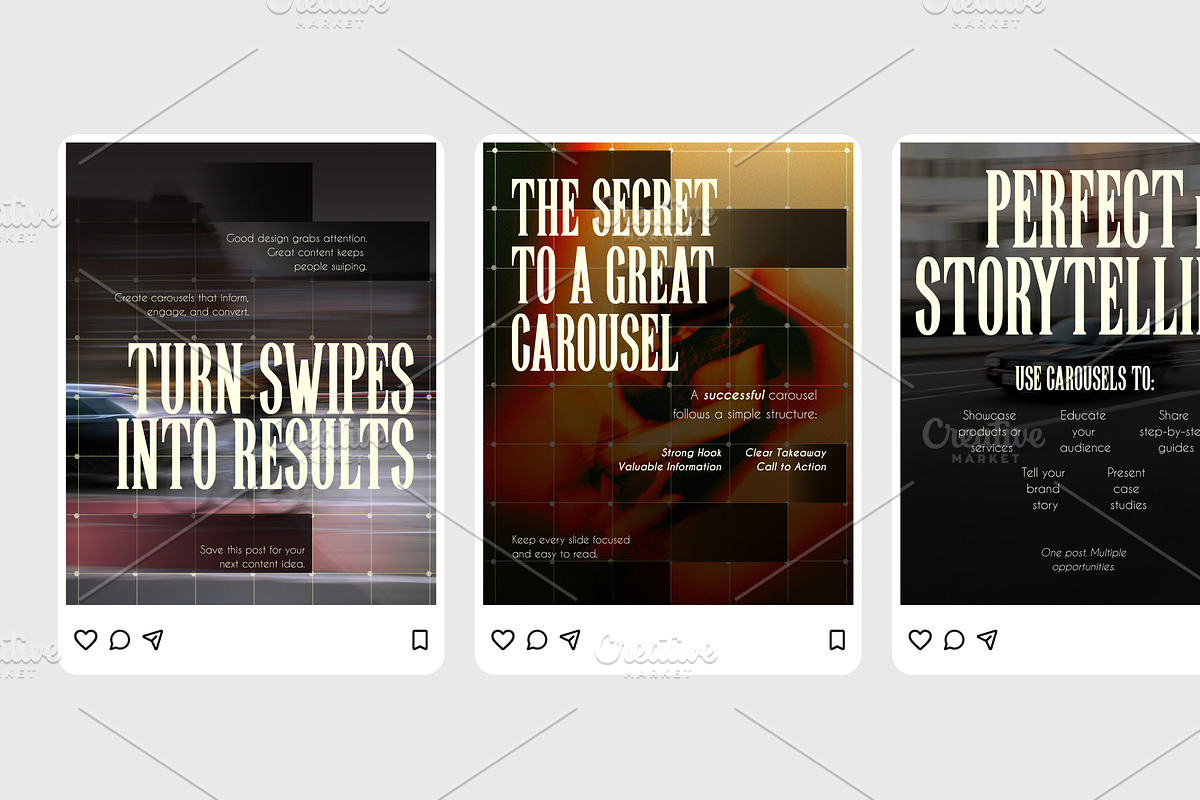 Carousel Work - Instagram Post, a Social Media Template by Izdihaar_Studio (Photo 2 of 4)