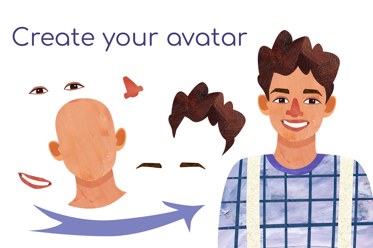 Paper Cut Portraits, a Person Illustration by Mashamashastu (Photo 2 of 8)