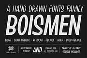 Boismen, a Font by A.Budianto (Thumbnail 1 of 6)
