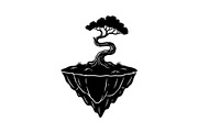 50 Floating Island Bonsai Vector Bun, an Illustration by Designs_River (Thumbnail 47 of 51)