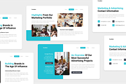 Marketing & Advertising Google Slide, a Presentation Template by Annora Studio (Thumbnail 3 of 5)