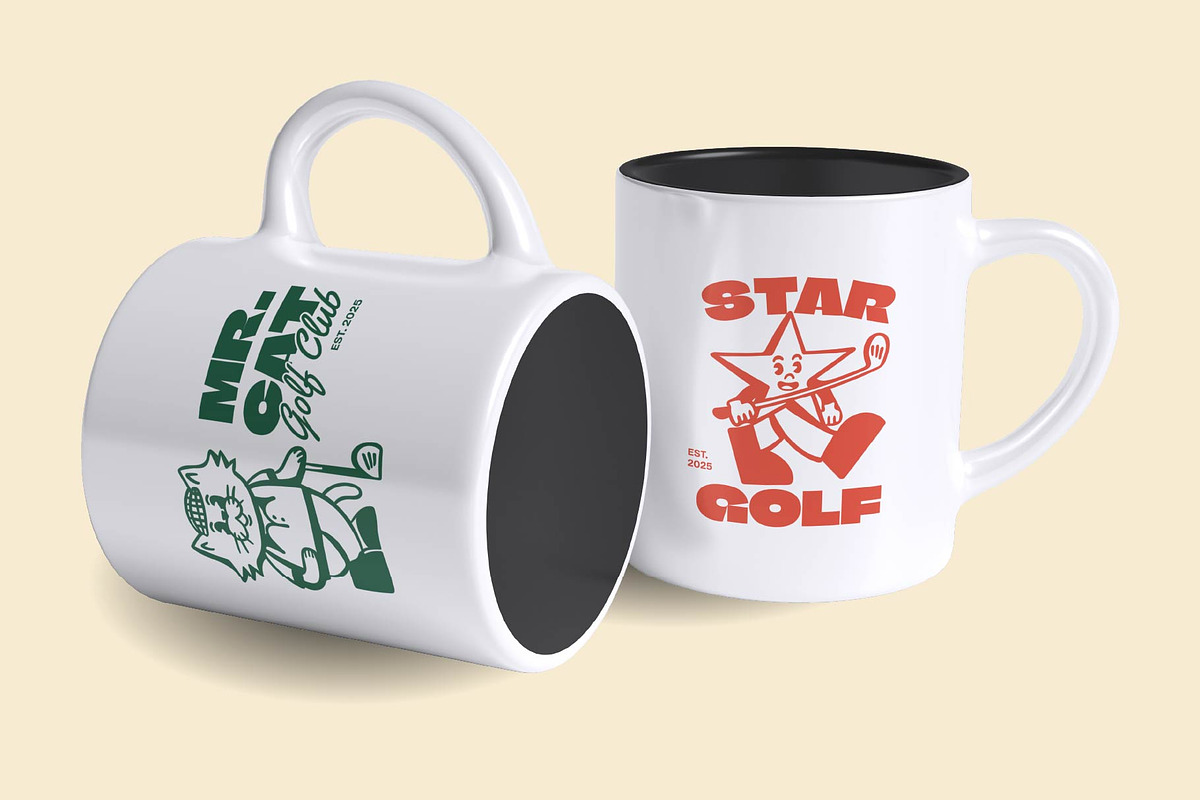 Mascot Golf Graphic, a Sport Illustration by Skilline Supply Co. (Photo 9 of 13)