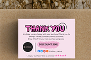 Small Business Thank You Card, a Card Template by Elegant_Studio44 (Thumbnail 2 of 5)