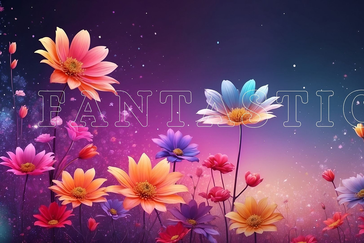 Gradient Floral Background, a Background Graphic by sibel dayı (Photo 6 of 24)