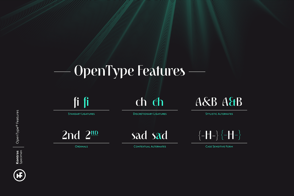 Kontras Modern Serif preview 6
