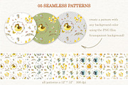 Watercolor Sleeping Animals, an Animal Illustration by Budogoshch (Thumbnail 4 of 6)