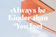 Simplify | Cheek Display, a Serif Font by Pentagonistudio (Thumbnail 6 of 12)