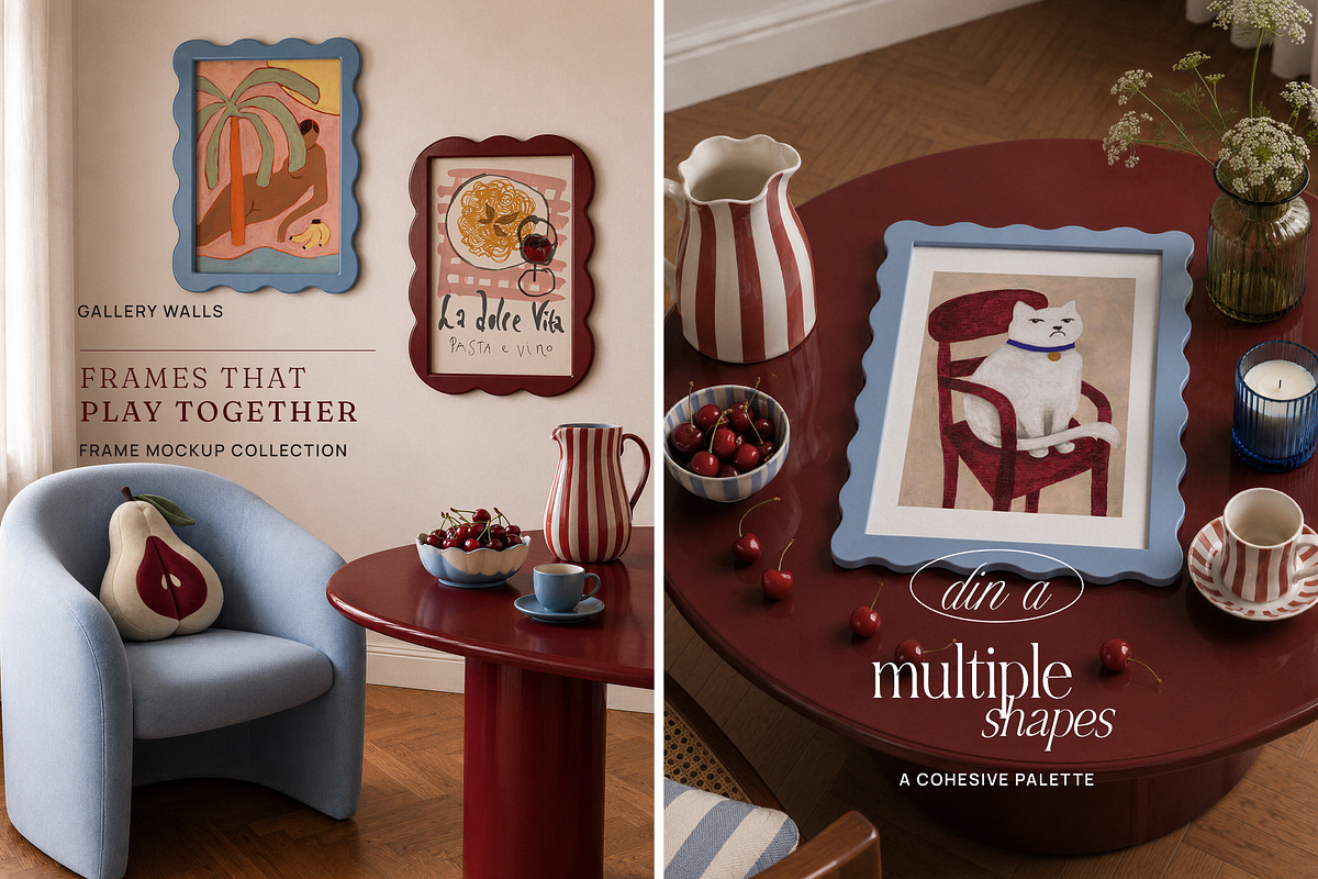Casa Rossa Frames Mockups, a Household Mockup by Muse Mockups (Photo 5 of 15)