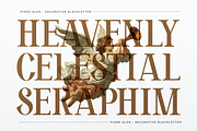 Piaro Glen | Serif Blackletter, a Blackletter Font by Denustudios (Thumbnail 3 of 11)