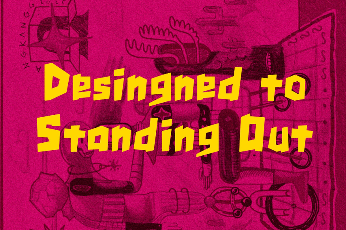 Tari Punk – Bold Display Font, a Sans Serif Font by Monoor_std (Photo 2 of 5)