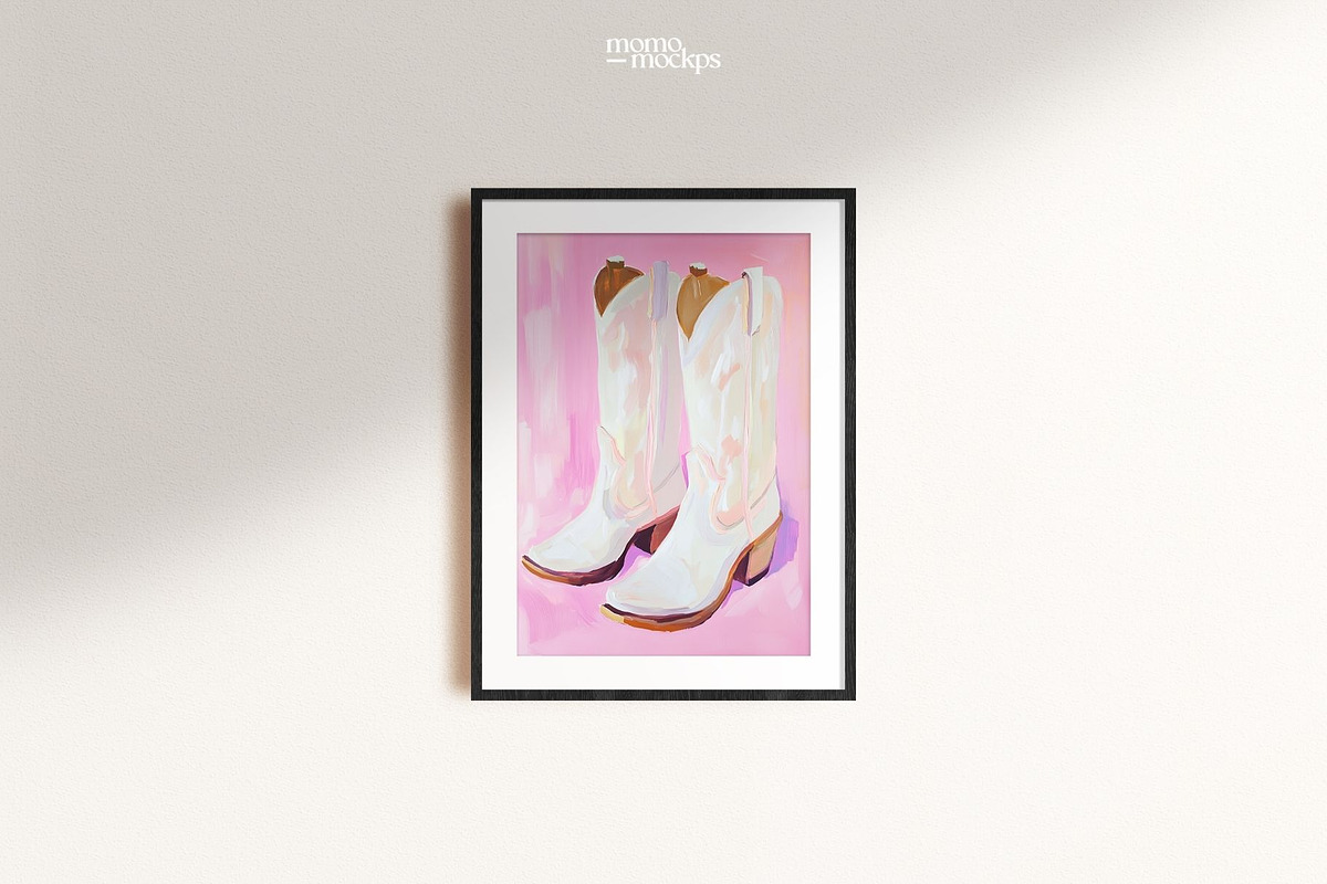 Black Frame Mockup | 4:5 Ratio, a Household Mockup by momomockps (Photo 5 of 10)