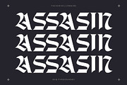 The Red Billionaire (font duo), a Blackletter Font by Rvq Type Foundry (Thumbnail 4 of 9)