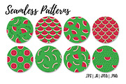 Watermelon patterns & more, a Background Graphic by NKTN graphics (Thumbnail 4 of 7)