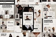 Fashion Boutique Instagram Template, a Social Media Template by createwithsarina (Thumbnail 3 of 6)