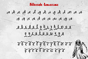 Backeys - Modern Blackletter Font, a Blackletter Font by Dhabee (Thumbnail 4 of 17)