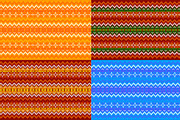 12 knitted vector seamless patterns, a Pattern Graphic by Art of Sun (Thumbnail 2 of 3)
