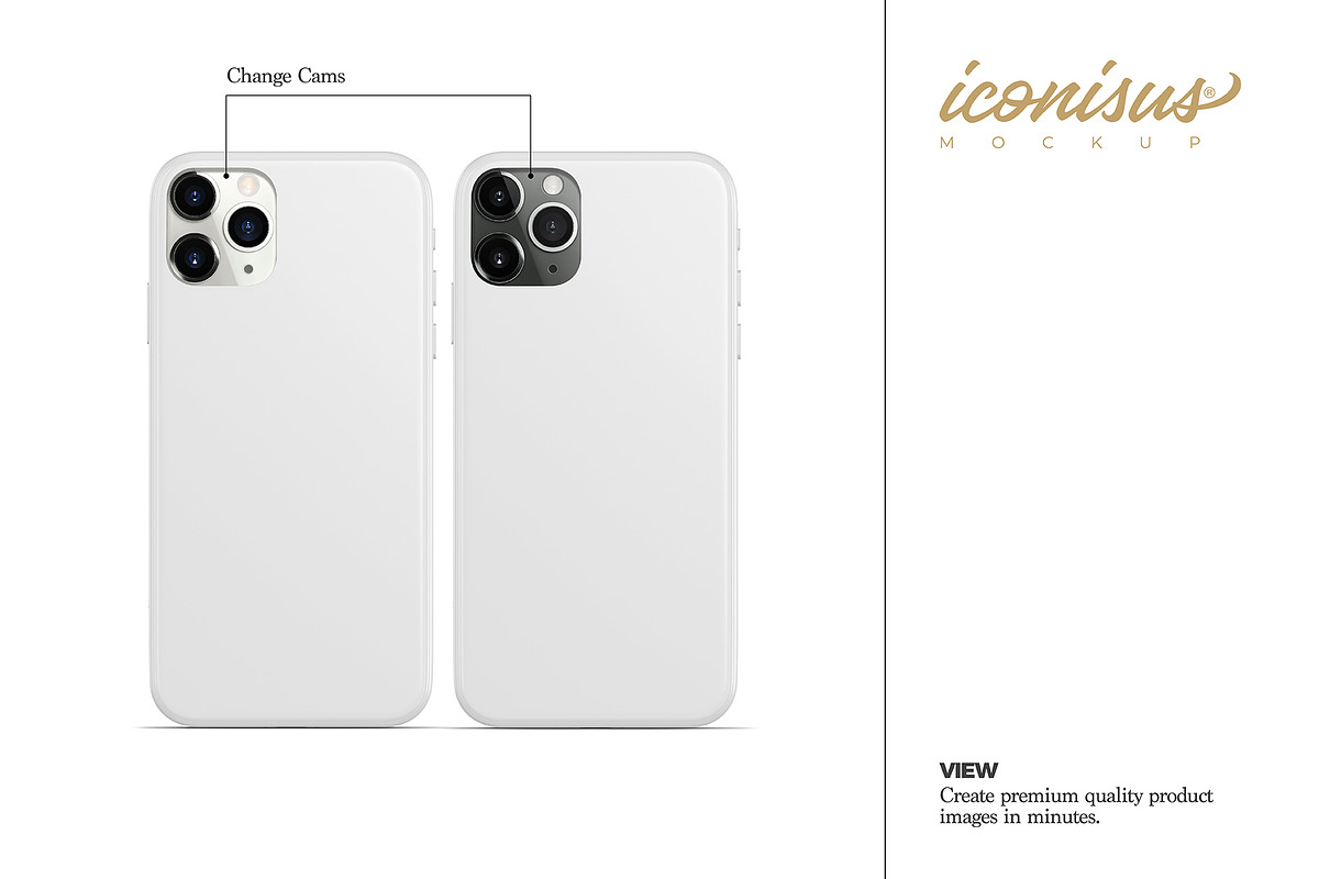 iPhone 11 Pro Max Case Mockup, a Product Mockup by iconisusmockup (Photo 3 of 3)