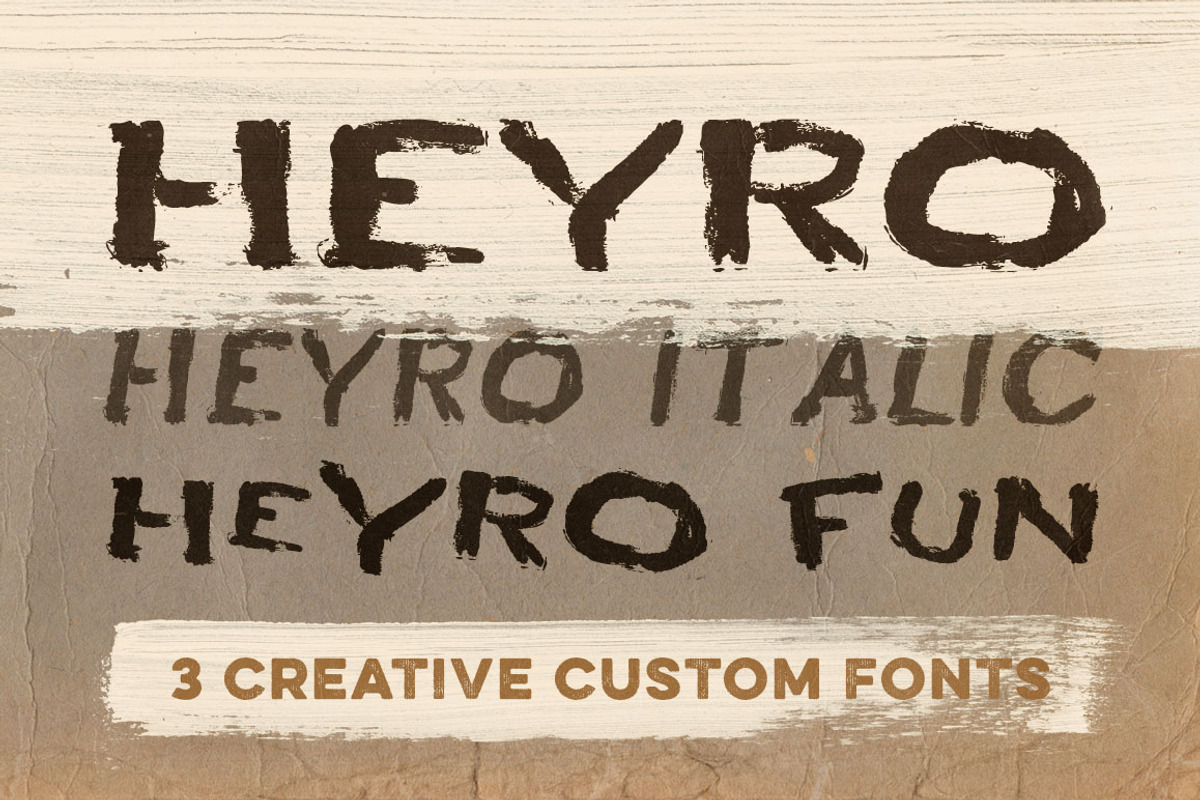 Heyro - Creative Lettering preview 2