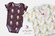 Little Angel Seamless Paper Pack 001, a Pattern Graphic by Drawberx (Thumbnail 10 of 10)