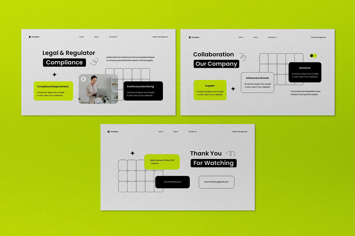 Project Management Presentation, a Presentation Template by graphicook (Photo 3 of 5)