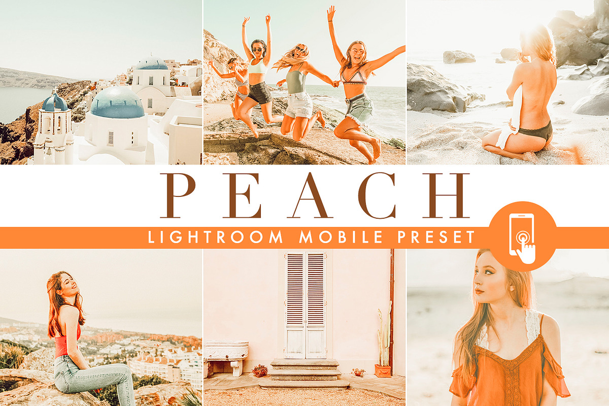 Peach · Lightroom Mobile preset