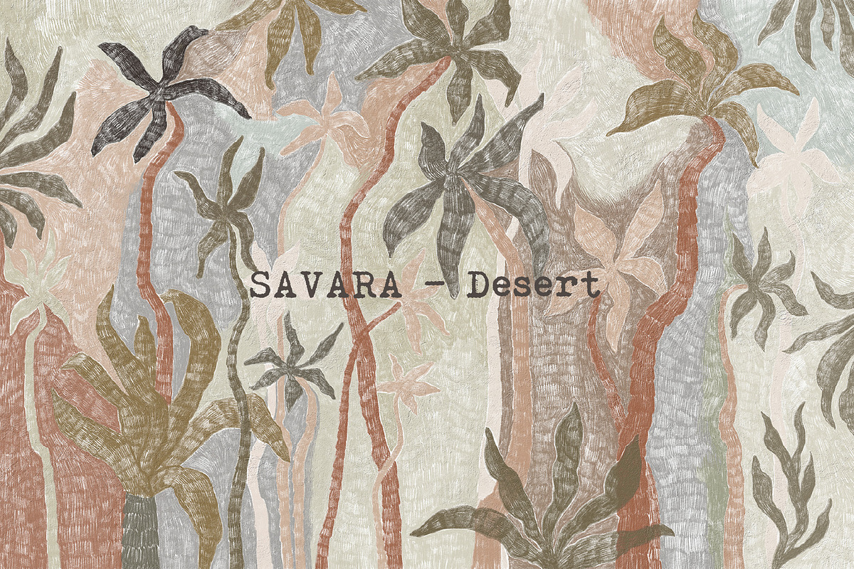 SAVARA – Tropical Wall Mural, a Wallpaper Graphic by Timofi Art (Photo 8 of 20)