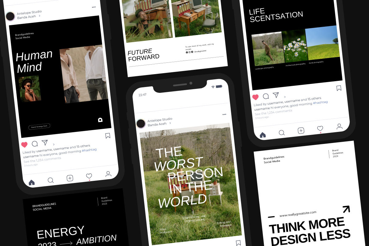 Brand Strategy / Social Media Kit, a Social Media Template by Antelope Studio (Photo 3 of 9)