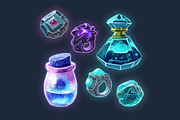 Stylized Magic Icons Pack, an Icon by jovanadamcevska (Thumbnail 5 of 8)