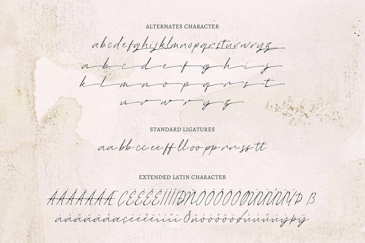 Inky essylla, a Script Font by rudiSasori (Photo 10 of 10)