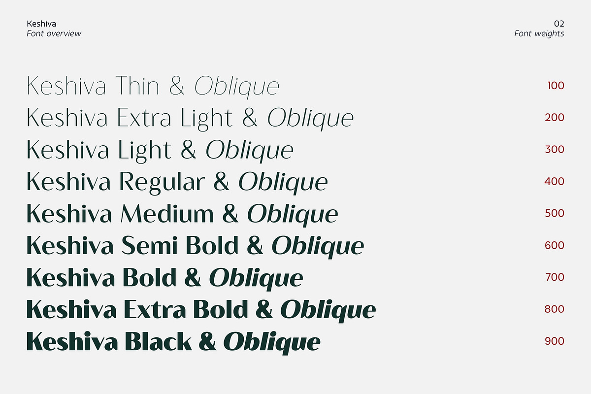 Keshiva, a Sans Serif Font by Zafara Studios (Photo 2 of 12)