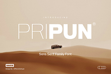 Pripun - San Serif Family