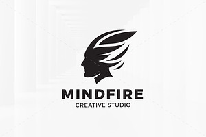 Mind Fire Logo Template