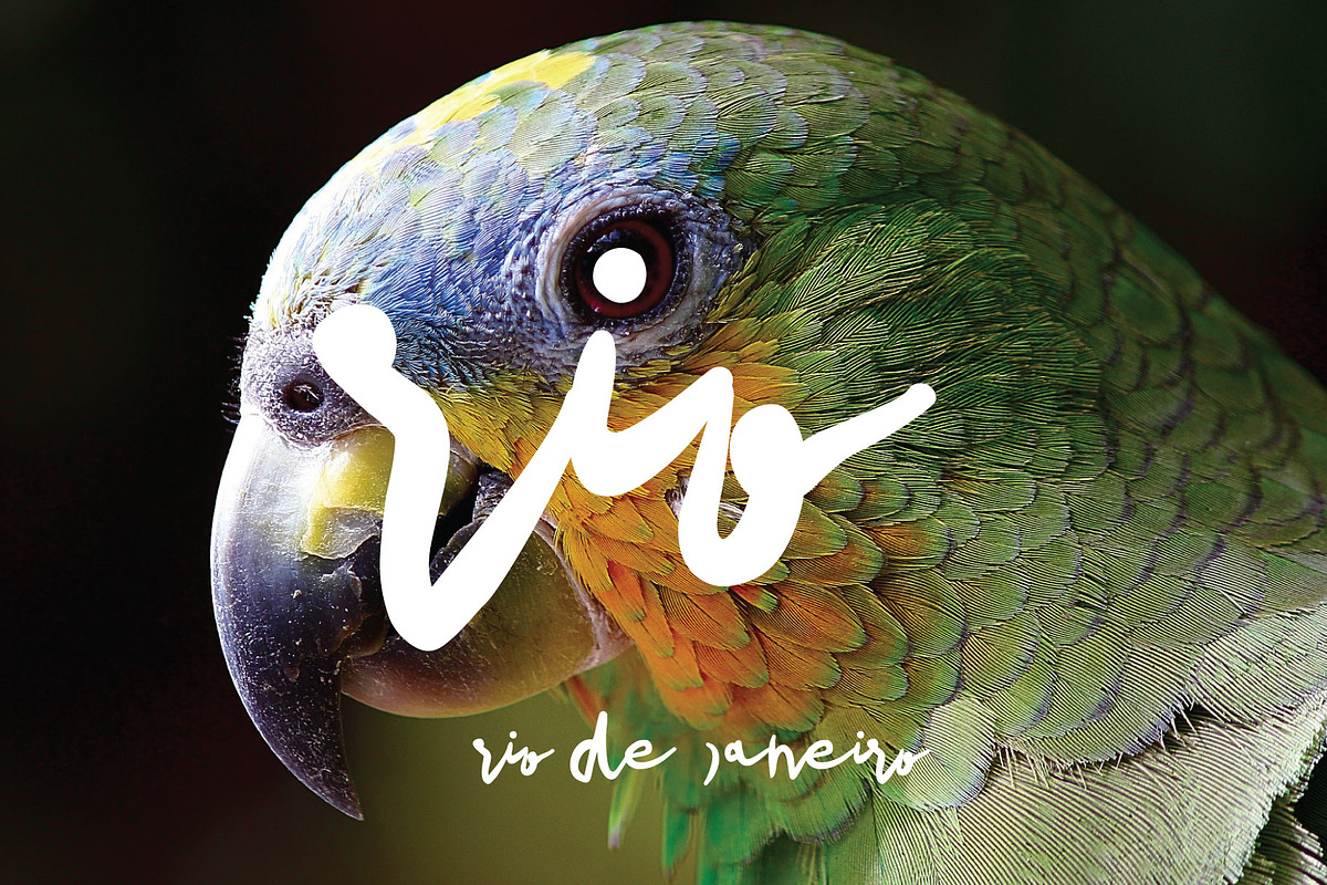 Rio de Janeiro - hand drawing script, a Script Font by Gittype (Photo 7 of 11)