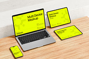 Multi Device Mockup, a Device Mockup by SLAB! Design (Thumbnail 5 of 6)