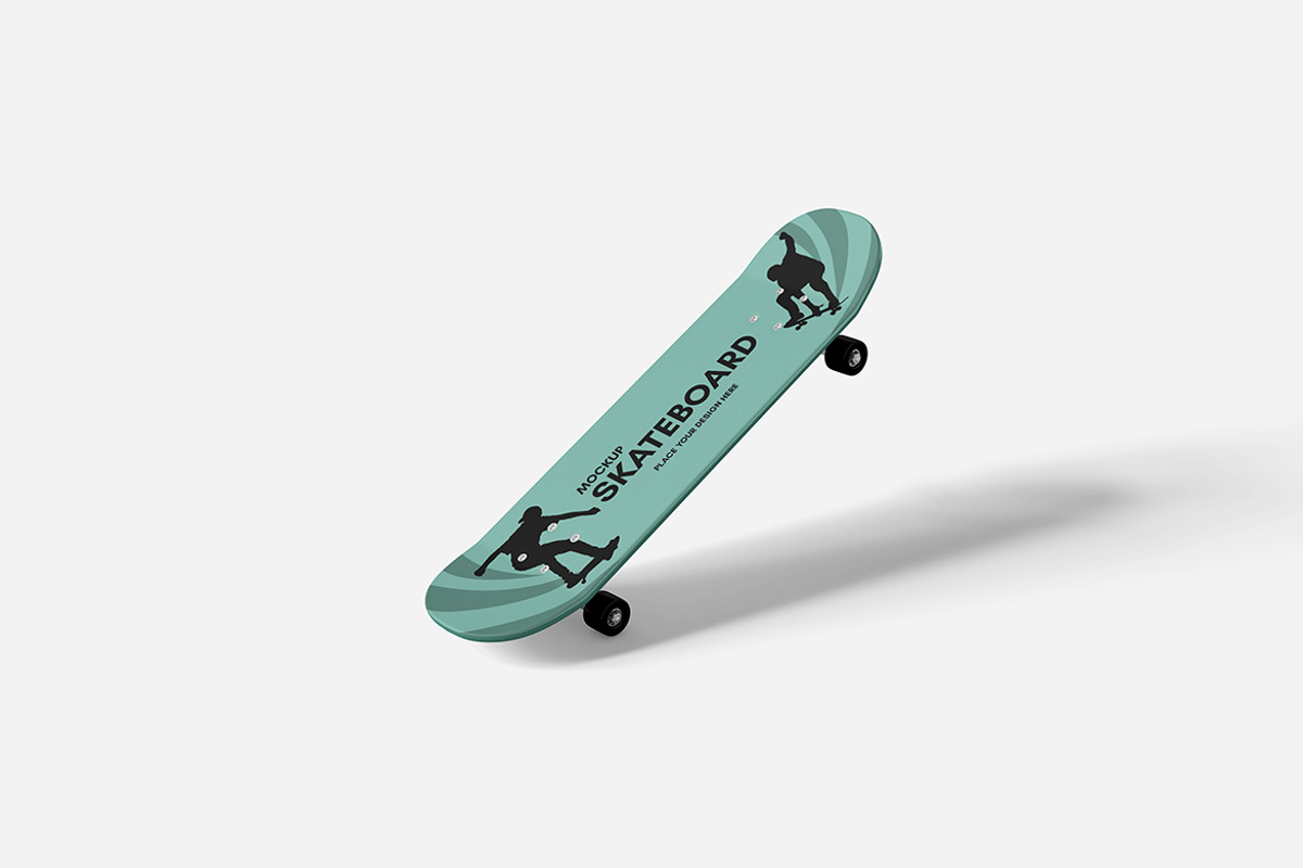 Skateboard Mockup, a Product Mockup by bimockup (Photo 4 of 6)