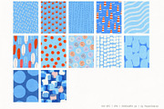 50 Coastal Handdrawn Backgrounds, a Background Graphic by PaperJamLab (Thumbnail 8 of 17)