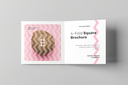 Four Fold Square Brochure Mock-up, an Advertising Mockup by zippypixelstudio (Thumbnail 5 of 13)
