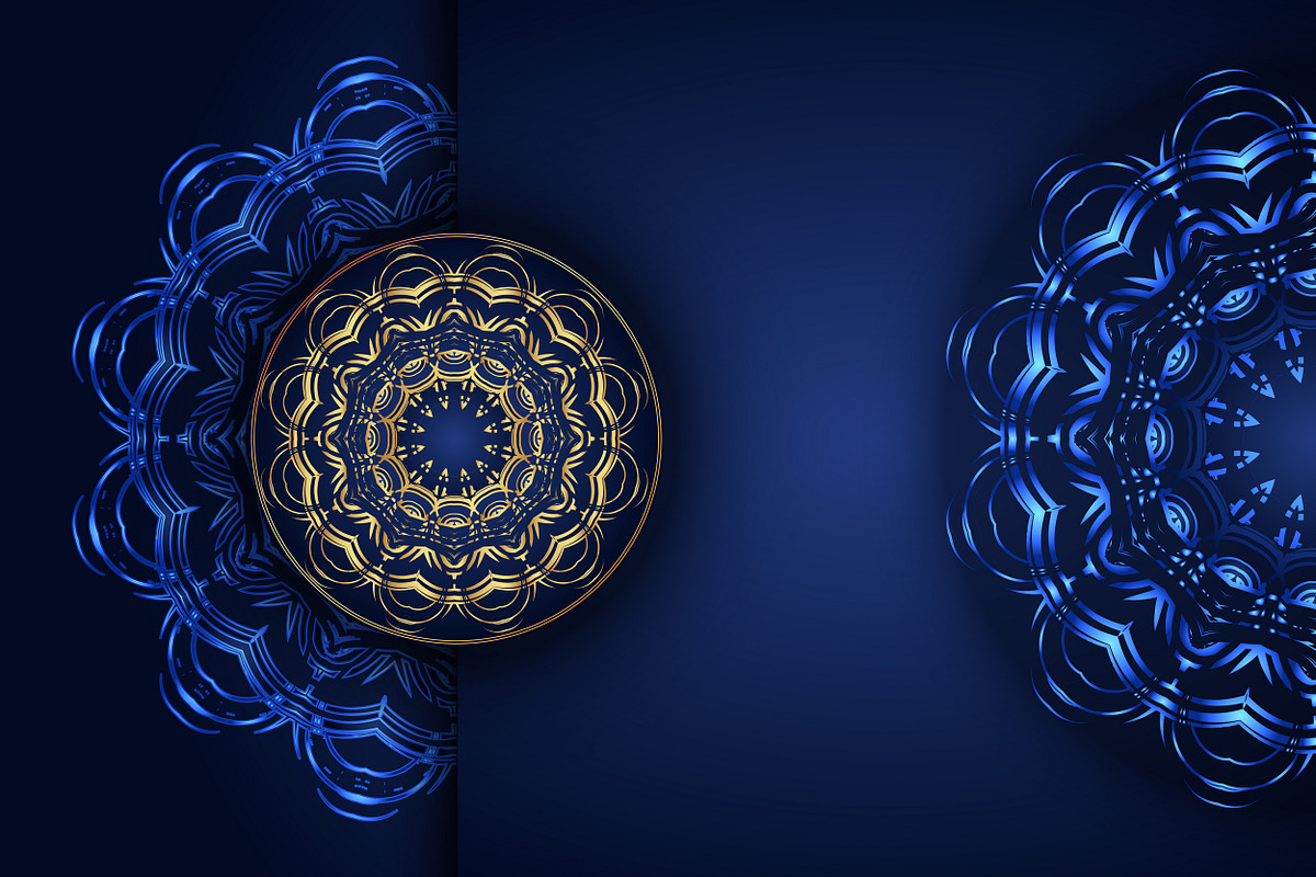 Mandala Ornamental Geometry Bundle, a Background Graphic by NJ Himel (Photo 82 of 92)
