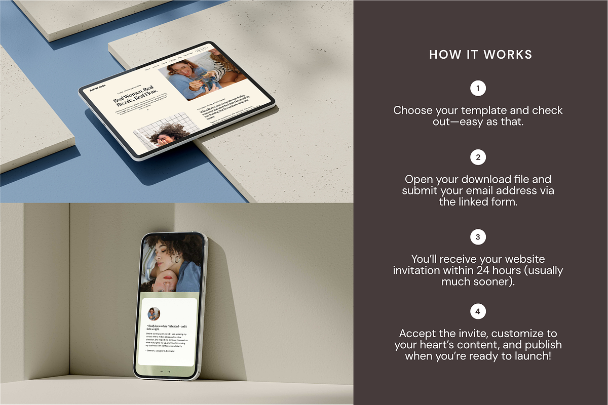 Astrid Squarespace 7.1 Template, a Squarespace Template by Studio Heythere (Photo 6 of 8)