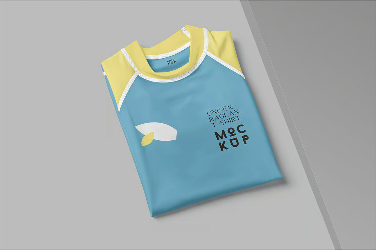 Unisex Raglan Tshirt Mockups, a Shirt Mockup by megostudi0 (Photo 2 of 7)