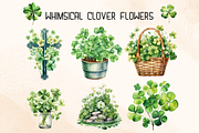 Whimsical St Patrick Day Elements, a Seasonal Illustration by GiraffeCreative (Thumbnail 5 of 19)