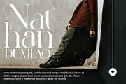 Magillo Elegant Ligature Serif, a Serif Font by Alfinart (Thumbnail 5 of 10)
