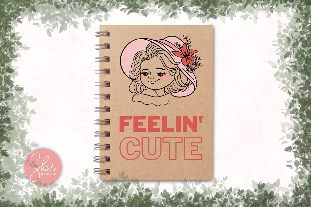 10 Kawaii Girl Faces, a Person Illustration by shielscreations (Photo 4 of 6)