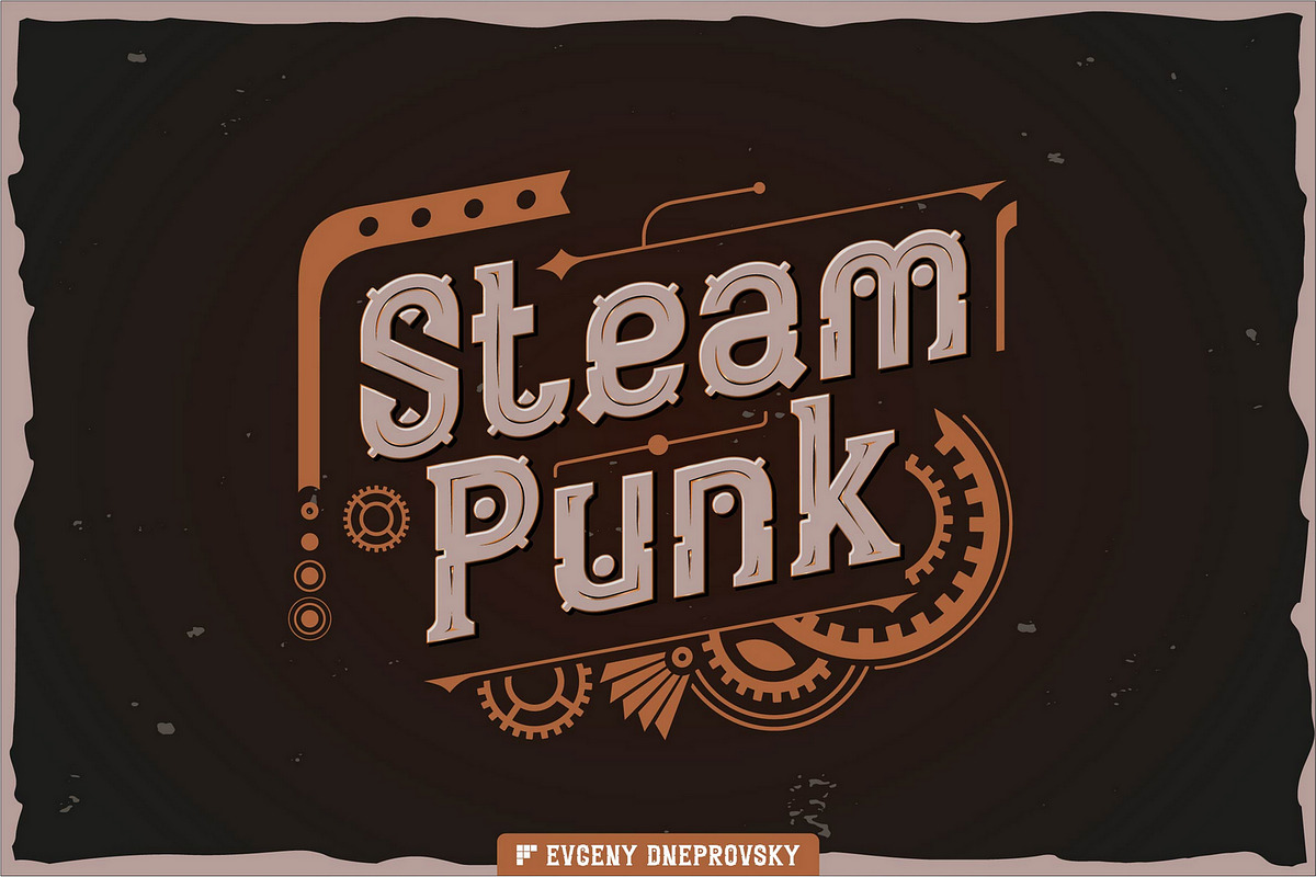 10 Vintage Font Families Bundle, a Font by Fractal fonts & graphics (Photo 15 of 31)