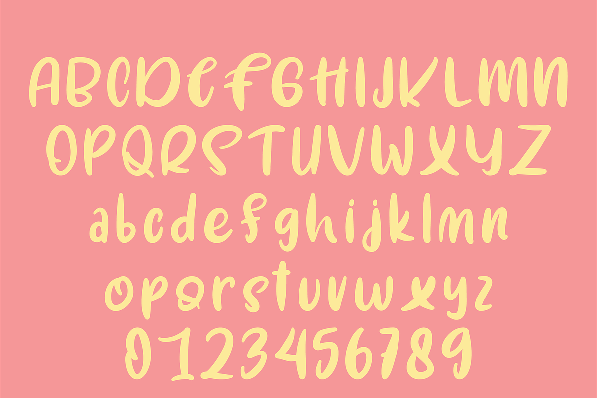 Northjuice - Handwritten Font, a Handwritten Font by Berdansabersama (Photo 2 of 8)