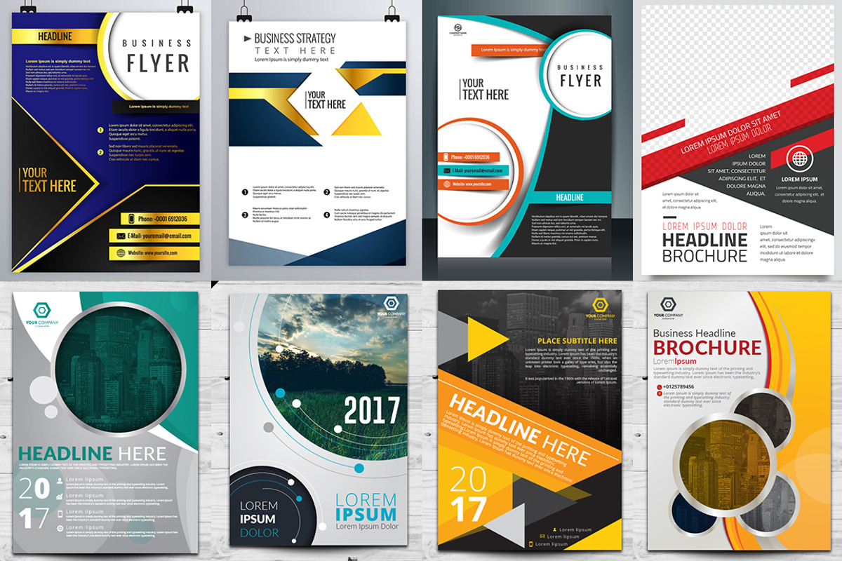 250+ Flyers Bundle 95% Extra, a Flyer Template by Imagine Design Studio (Photo 18 of 36)